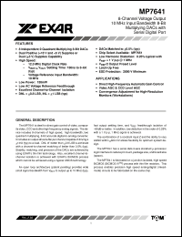 Click here to download MP7641AS Datasheet