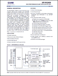 Click here to download XR16V2650_07 Datasheet