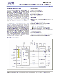 Click here to download XR19L212 Datasheet