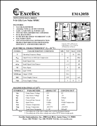 Click here to download EMA205B Datasheet