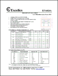 Click here to download EFA024A Datasheet