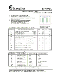 Click here to download EFA072A Datasheet