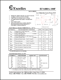 Click here to download EFA080A-100 Datasheet