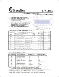 Click here to download EFA1200A Datasheet