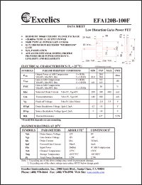 Click here to download EFA120B-100F Datasheet