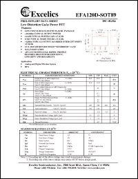 Click here to download EFA120D-SOT89 Datasheet