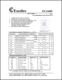 Click here to download EFA240D Datasheet
