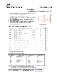 Click here to download EPA018A-70 Datasheet