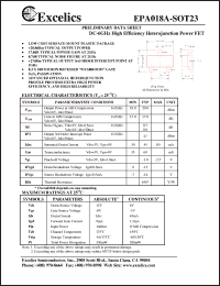 Click here to download EPA018A-SOT23 Datasheet