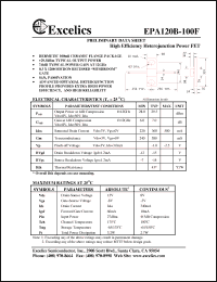 Click here to download EPA120B-100F Datasheet