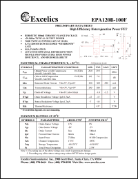 Click here to download EPA120B-100 Datasheet