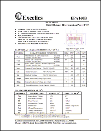 Click here to download EPA160B Datasheet