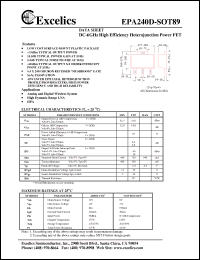 Click here to download EPA240D-SOT89 Datasheet