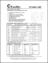 Click here to download EPA680A-180F Datasheet
