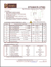 Click here to download EPA960CR-CP083 Datasheet