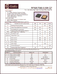 Click here to download RFMA7090-0.5W-Q7 Datasheet
