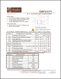 Click here to download EMP310-P1 Datasheet