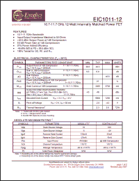 Click here to download EIC1011-12 Datasheet