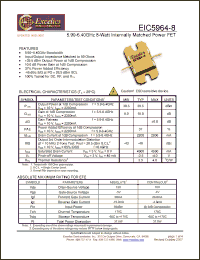 Click here to download EIC5964-8 Datasheet