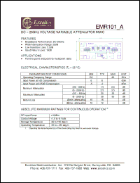 Click here to download EMR101-A Datasheet