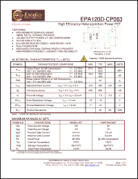 Click here to download EPA120D-CP083 Datasheet