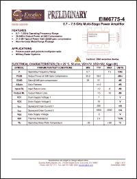 Click here to download EIM6775-4 Datasheet