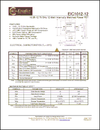 Click here to download EIC1012-12 Datasheet