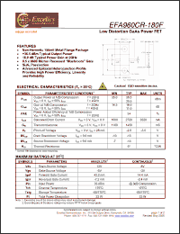 Click here to download EFA960CR-180F Datasheet