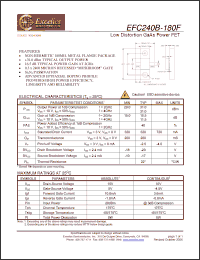 Click here to download EFC240B-180F Datasheet