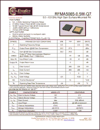 Click here to download RFMA5065-0.5W-Q7 Datasheet
