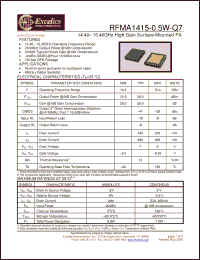 Click here to download RFMA1415-0.5W-Q7 Datasheet