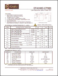Click here to download EFA240D-CP083 Datasheet