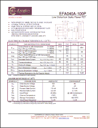 Click here to download EFA040A-100P Datasheet