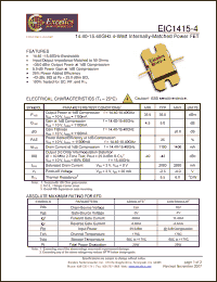 Click here to download EIC1415-4 Datasheet