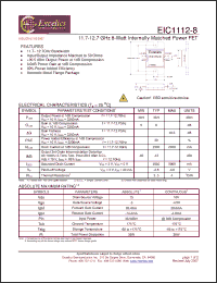 Click here to download EIC1112-8 Datasheet