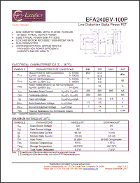 Click here to download EFA240BV-100P Datasheet