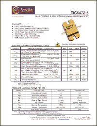 Click here to download EIC6472-5NH Datasheet