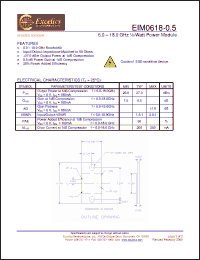 Click here to download EIM0618-0.5 Datasheet