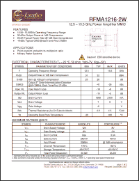 Click here to download RFMA1216-2W Datasheet
