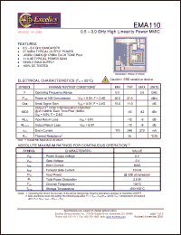 Click here to download EMA110 Datasheet