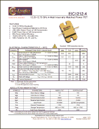 Click here to download EIC1212-4 Datasheet
