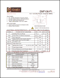 Click here to download EMP106-P1 Datasheet