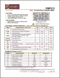 Click here to download EMP213 Datasheet