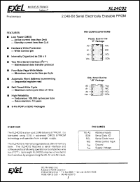 Click here to download XLE24C02 Datasheet