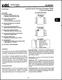 Click here to download XLE24C04 Datasheet