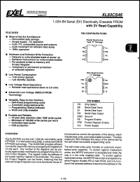 Click here to download XLE93CS46 Datasheet