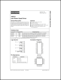 Click here to download 100313SCX Datasheet