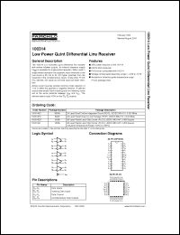 Click here to download 100314DC Datasheet