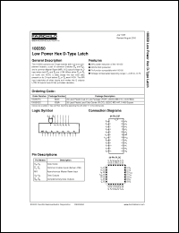 Click here to download 100350DC Datasheet