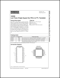 Click here to download 100390SC Datasheet